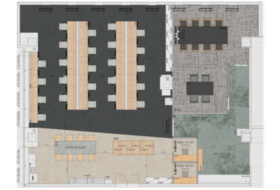 実際に施工されたレイアウトプラン