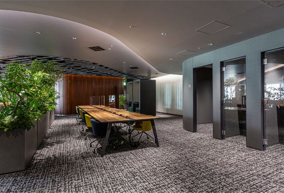 ビル全体でABWを促進する、大阪梅田ツインタワーズ・サウスの共用スペース「WELLCO」